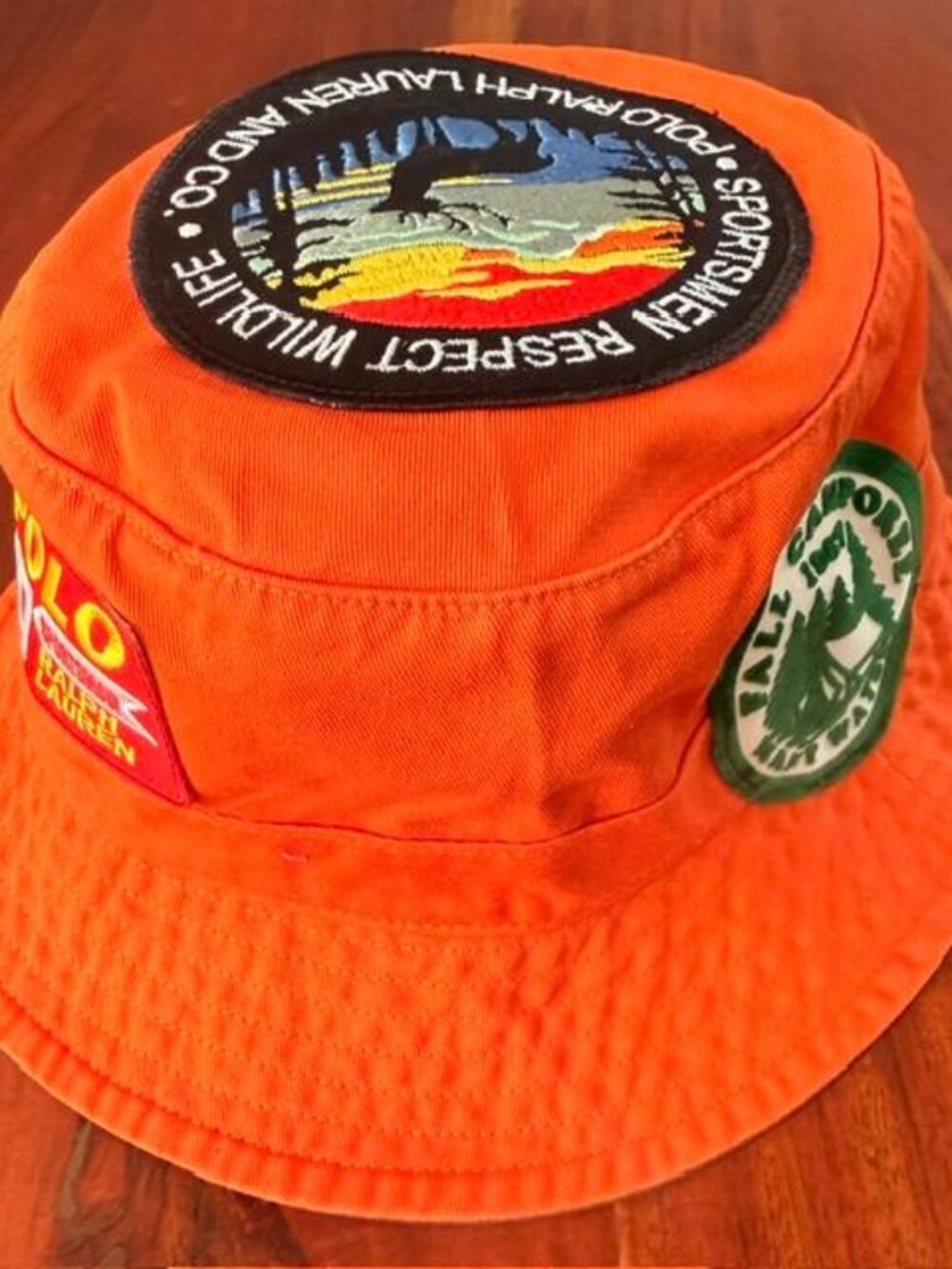 NWT POLO RALPH LAUREN 1 OF 1 SPORTSMAN EXPEDITION SHOTGUN SHELL BUCKET HAT L/XL - Picture 8 of 11